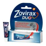 Zovirax Duo 50mg/g+10mg/g krm ajakherpeszre 2g